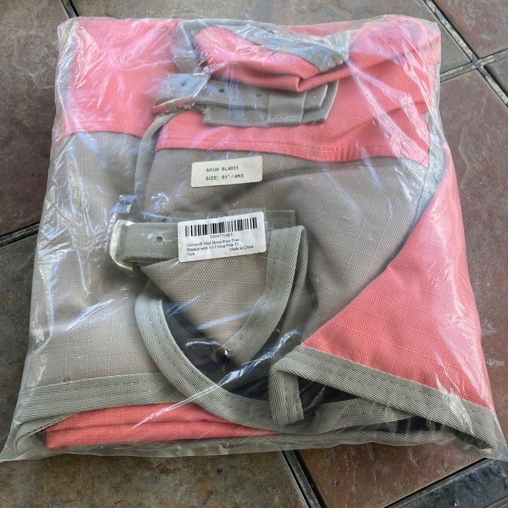 Pink Shetland Turnout Sheet